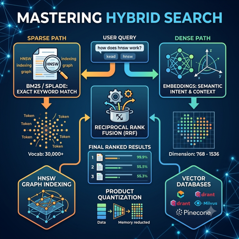 Vector Databases & Hybrid Search Architecture: Deep Dive for Data Engineers