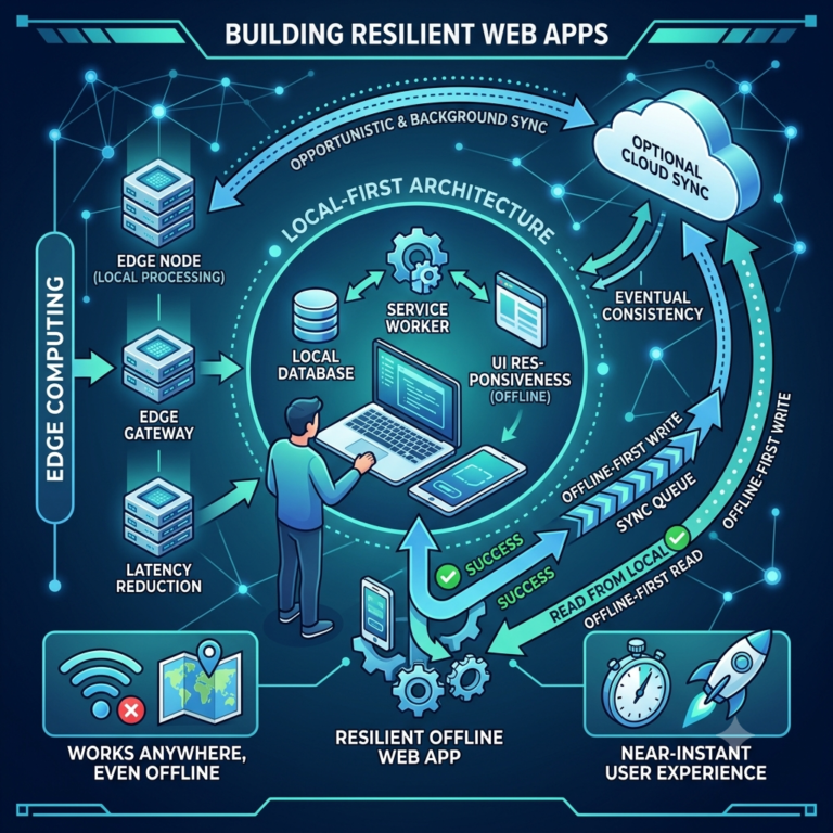 Edge Computing and Local-First Architecture: Designing Resilient Offline Web Apps