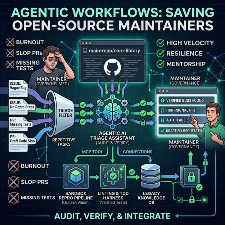 The Future of Open-Source: How Agentic Workflows Are Saving Maintainers